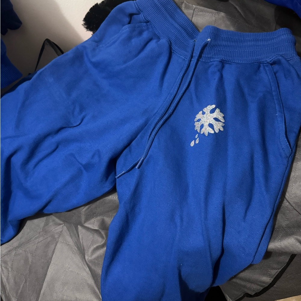 Blue Kids Jogger Pants